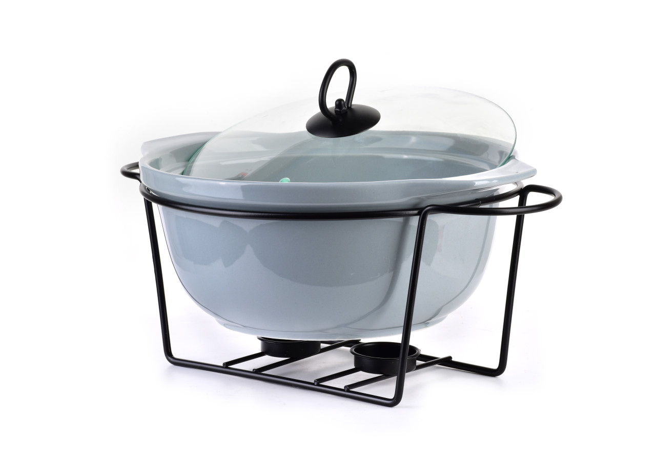 Plat MODERN KITCHEN - 2,4L avec chauffe-plat 29x24,3xH10,5cm - HTN0987-PROM - Allesken