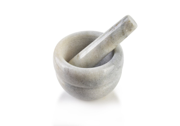 Mortier en Pierre Naturelle - 10 cm de diamètre - HTUA9218 - Allesken 2