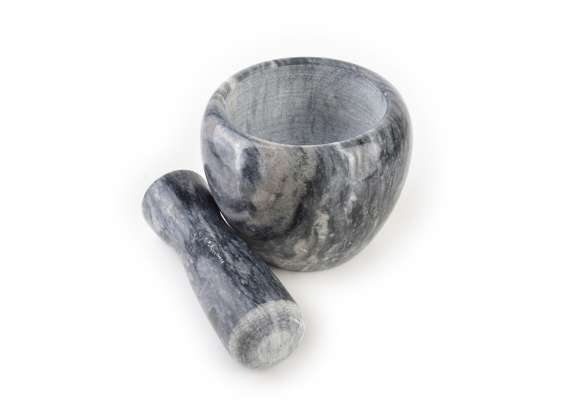 Mortier en Pierre - 9 x 8,5 cm, Élégance et Praticité - HTUA9546 - Allesken Mortier en Pierre - 9 x 8,5 cm, Élégance et Praticité - HTUA9546 - Allesken