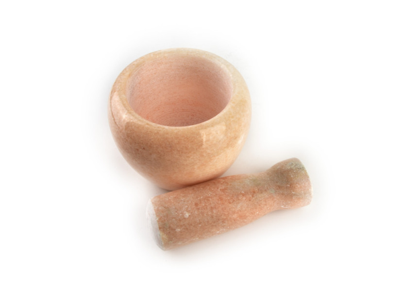 Mortier en Pierre - 9 x 8,5 cm, Élégance Minimaliste - HTUA9553 - Allesken Mortier en Pierre - 9 x 8,5 cm, Élégance Minimaliste - HTUA9553 - Allesken