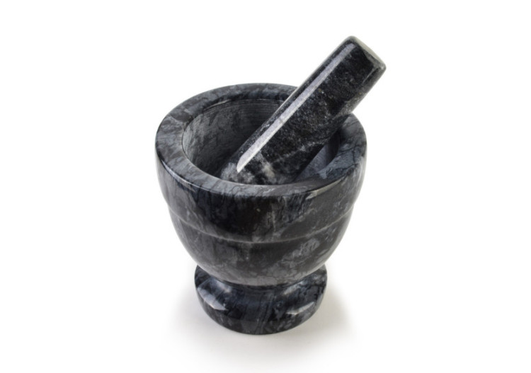 Mortier en Pierre - 10x10 cm, Design Élégant - HTUA9591 - Allesken 2