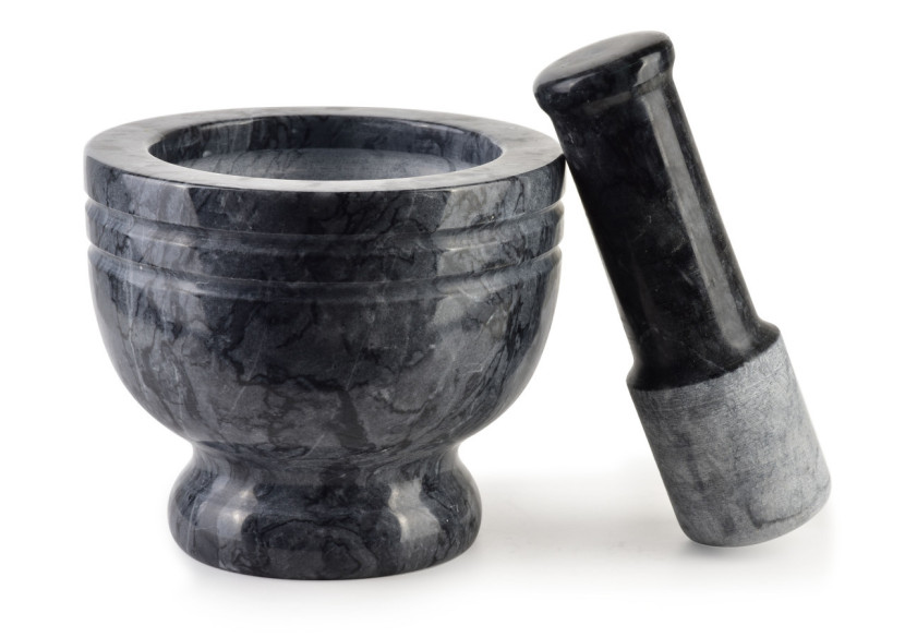 Mortier de Cuisine MODERN KITCHEN - Pierre naturelle 14,5x12,5cm - HTUA9645 - Allesken