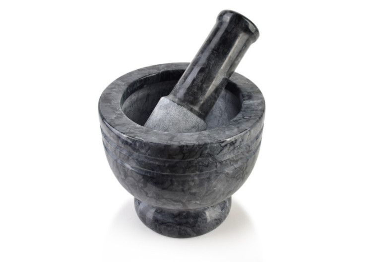 Mortier de Cuisine MODERN KITCHEN - Pierre naturelle 14,5x12,5cm - HTUA9645 - Allesken 2