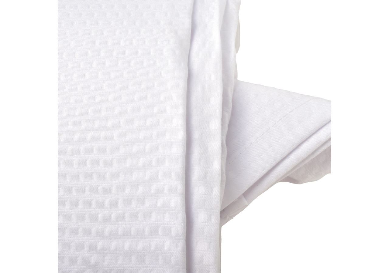 Rideau de Douche ZAC WHITE - 180x180cm - HTUA0740 - Bathlab By Mondex