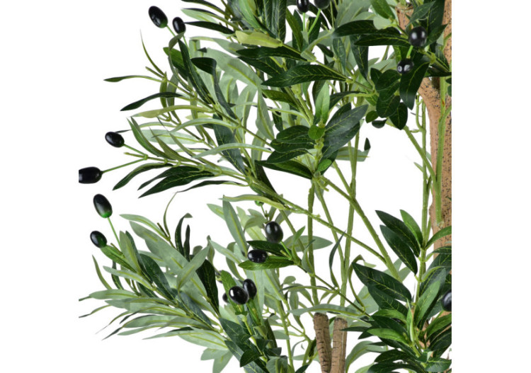 OLIVES - Plante artificielle hauteur 210cm avec pot - HTUA9126 - Mondex 2