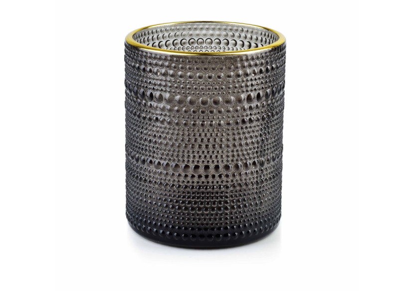 Bougeoir RITA GREY - Verre, 10 x 12,5 cm - HTID1117 - Mondex