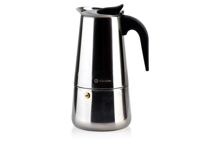 Cafetière GIOVANNA - Acier inoxydable 450ml - HTXA5613-CX - Allesken