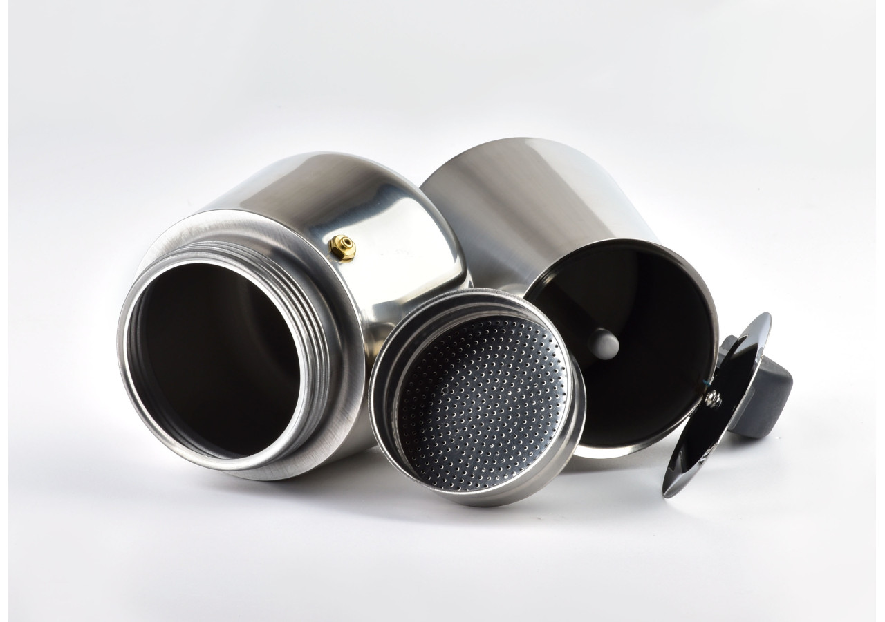 Cafetière GIOVANNA - Acier inoxydable 450ml - HTXA5613-CX - Allesken