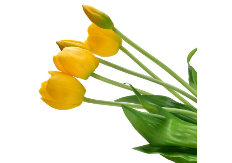 Bouquet VIRIDIS - 5 tulipes artificielles 40 cm - HTUA0429 - Mondex 2