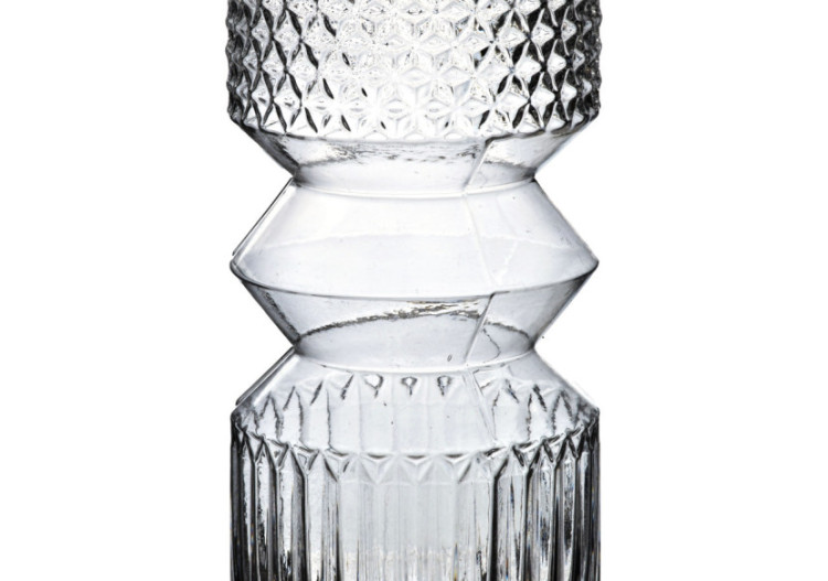 Vase SERENITE - Verre délicat 9,5xH24cm - HTID5921 - Mondex 2