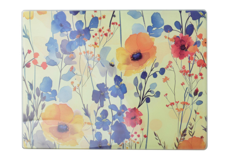 Planche en verre ARIA - 30x40cm, design élégant et antidérapante - HTXD0887-CX - Allesken