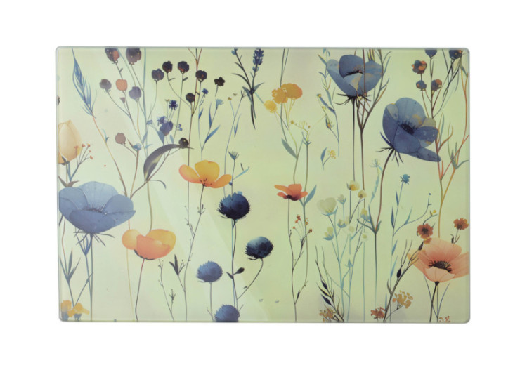 Planche en Verre ARIA - 20 x 30 cm, design raffiné - HTXD1044-CX - Mondex