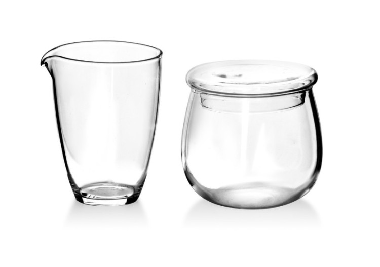 Coupelle et Crémier PETER - 300ml et 250ml en verre borosilicaté - HTID0317-PROM - Affekdesign By Mondex