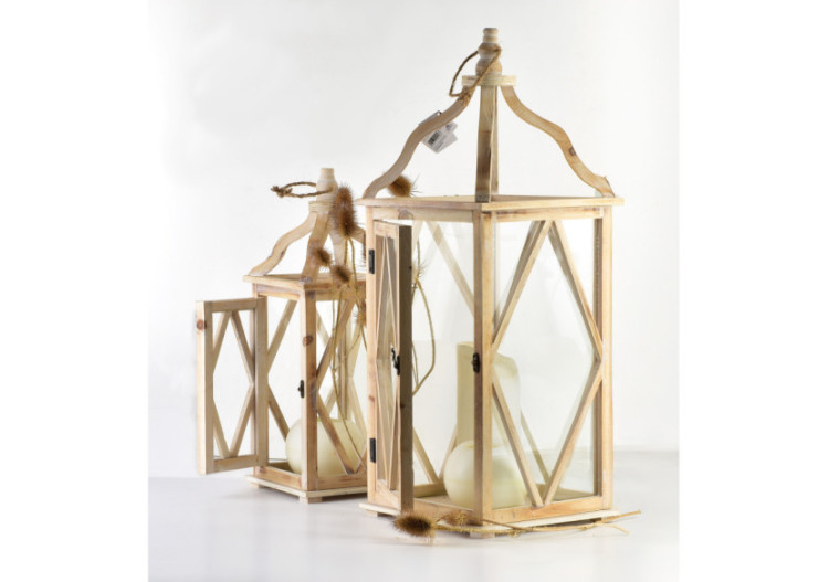 LOKKE Latarnia XL - Lanternes tendances 21 x 19 x 34cm - HTO9166 - Mondex 2