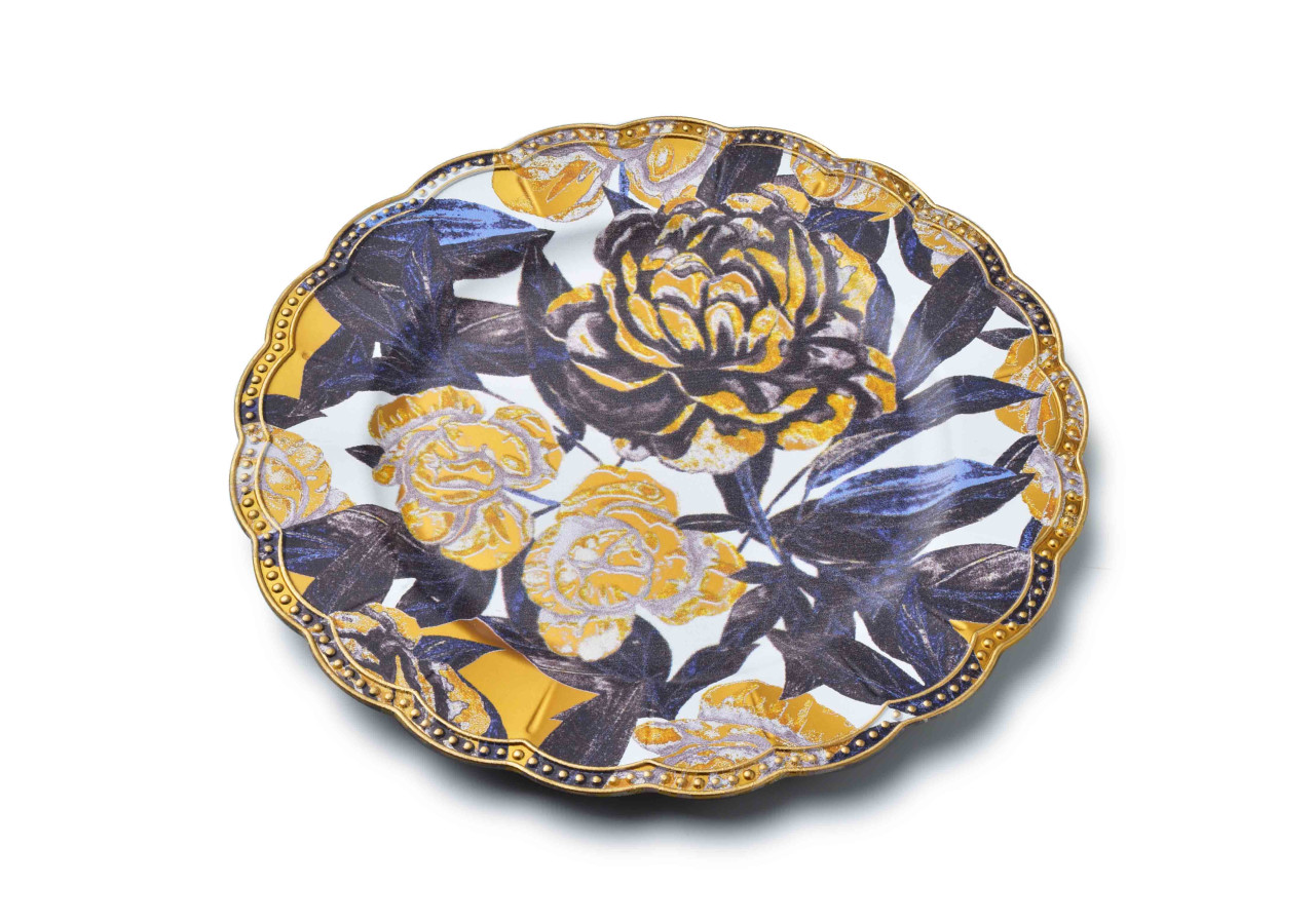 Sous-assiette matte - Dimensions 33x33xh2cm - HTOS3807-PROM - Mondex