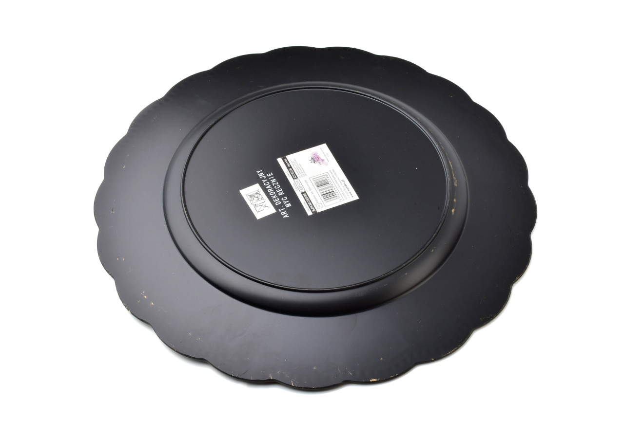 Sous-assiette matte - Dimensions 33x33xh2cm - HTOS3807-PROM - Mondex