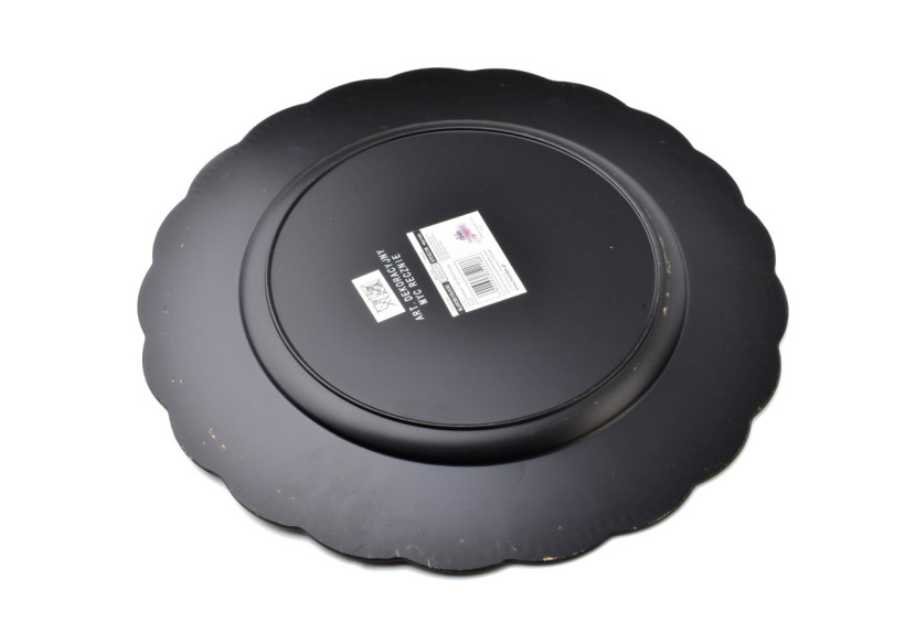 Sous-assiette matte - Dimensions 33x33xh2cm - HTOS3807-PROM - Mondex