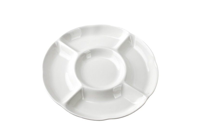 Plat BASIC - 24,5x24,5x3cm, pour un service élégant - HTNA9523 - Mondex