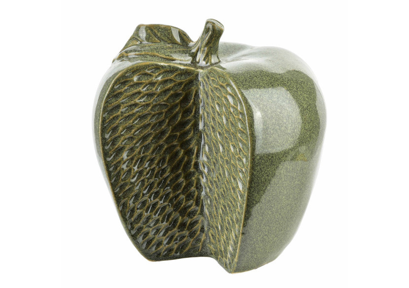Figurine SAGGIO APPLE - Dimensions 17x9x17 cm, verte - HTTS1754 - Mondex
