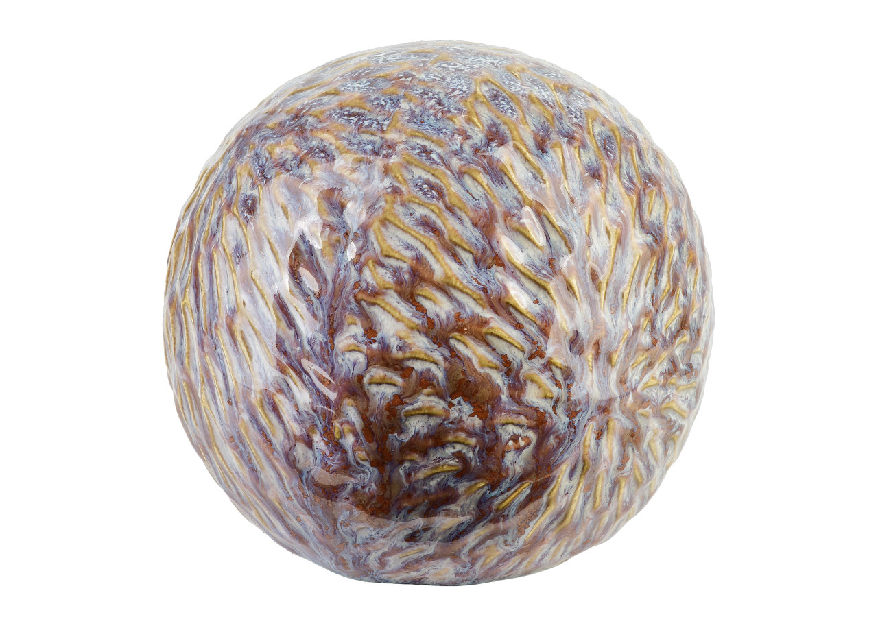 Kula décorative SAGGIO PATTERN - Dimensions 12x12x11 cm - HTTS1815 - Mondex