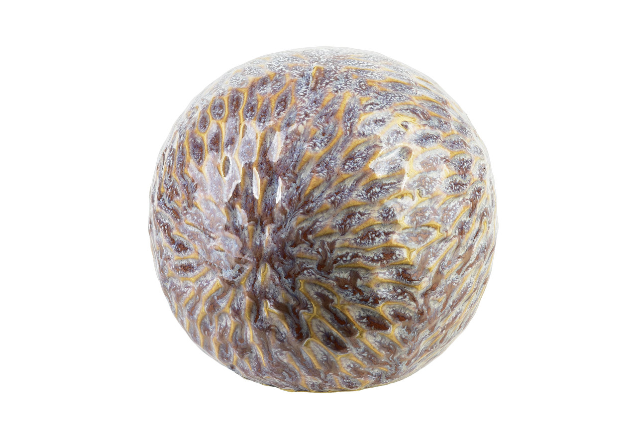 Kula décorative SAGGIO PATTERN - Dimensions 10x10x9 cm - HTTS1822 - Mondex