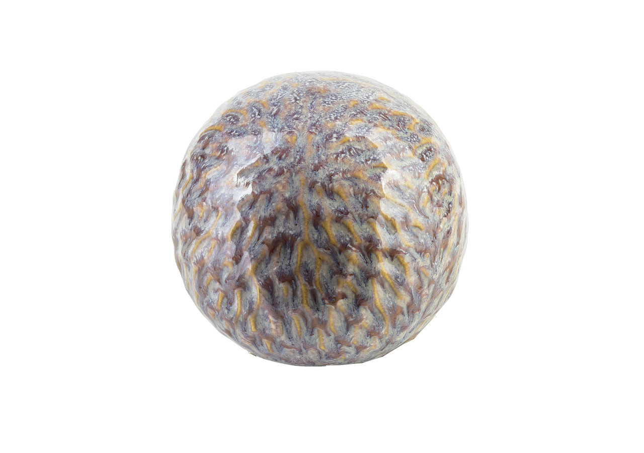 Kula décorative SAGGIO PATTERN - Dimensions 8,5x8,5x8,5 cm - HTTS1839 - Mondex