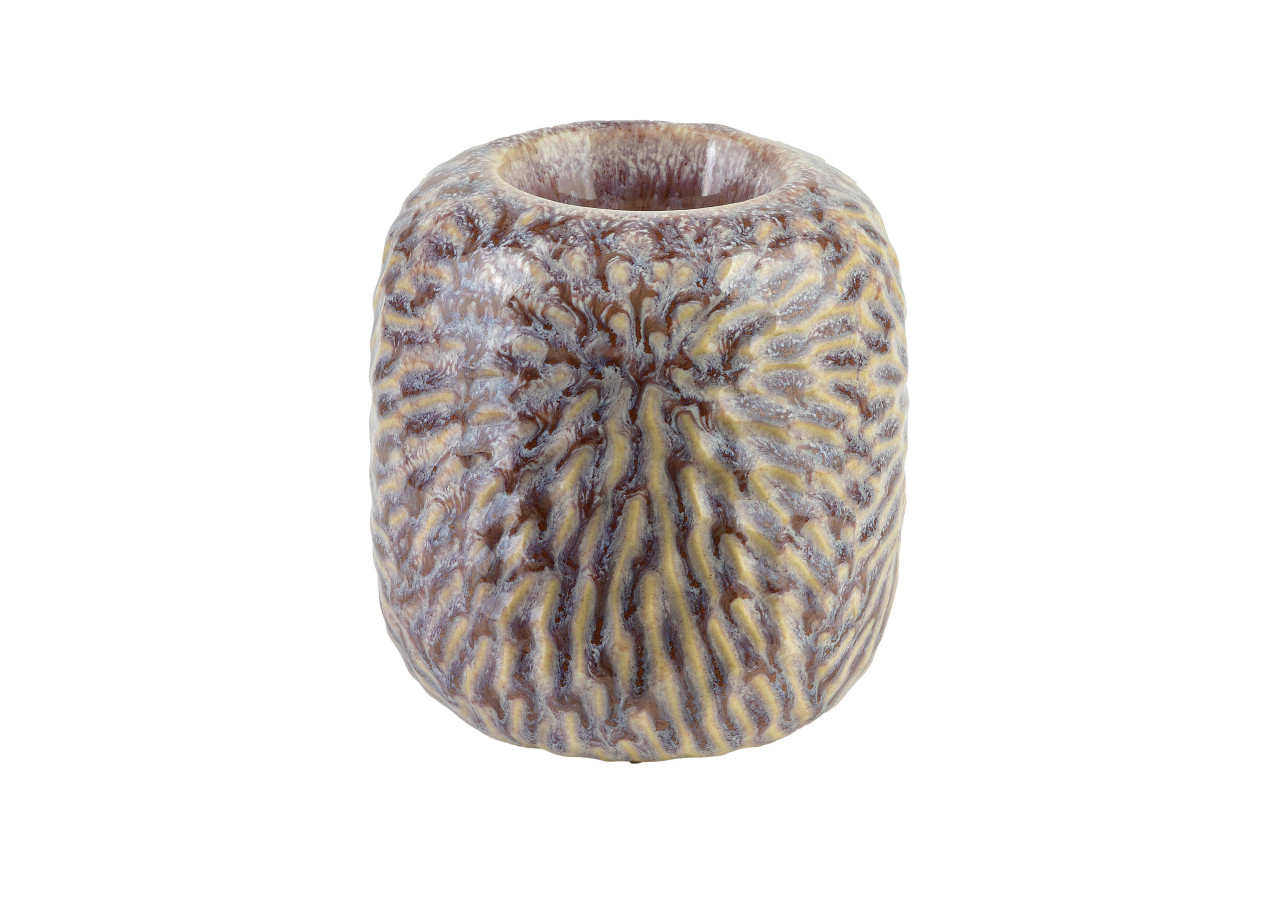 YARINE SMALL - Bougeoir pour bougie t-light 9,5x9,5x9,5cm - HTTS1907 - Mondex