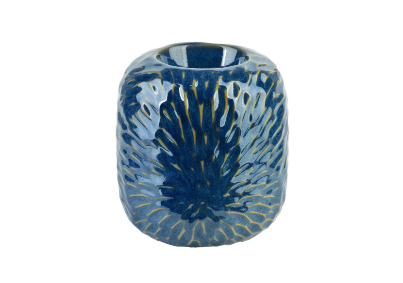 YARINE SMALL - Bougeoir pour bougie chauffe-plat 9,5x9x10,5cm - HTTS1914 - Mondex