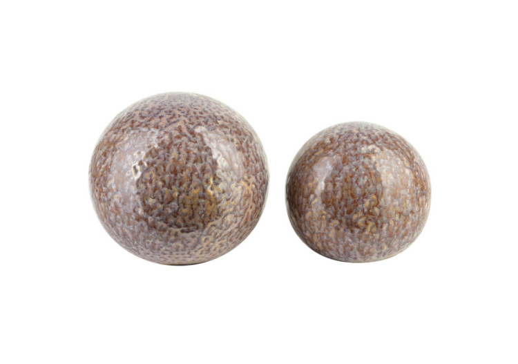 Kula Dekoracyjna SAGGIO LEMON - 10x10x9cm pour une touche acidulée - HTTS2034 - Mondex 2