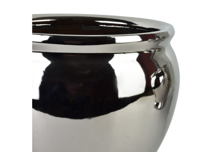 Ensemble de 3 pots NEVA SILVER - Tailles Xl:33xh32, L:26xh28, M:19xh24 - HTYE4489 - Mondex 2