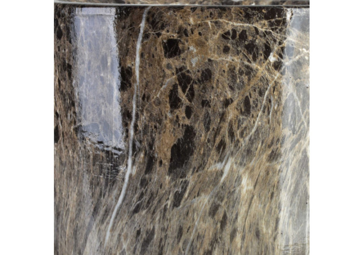 Ensemble de Pots NEVA MARBLE - 3 Pots 37x37x45,5/30,5x30,5x42,5/24x24x40 cm - HTYE4762 - Mondex 2