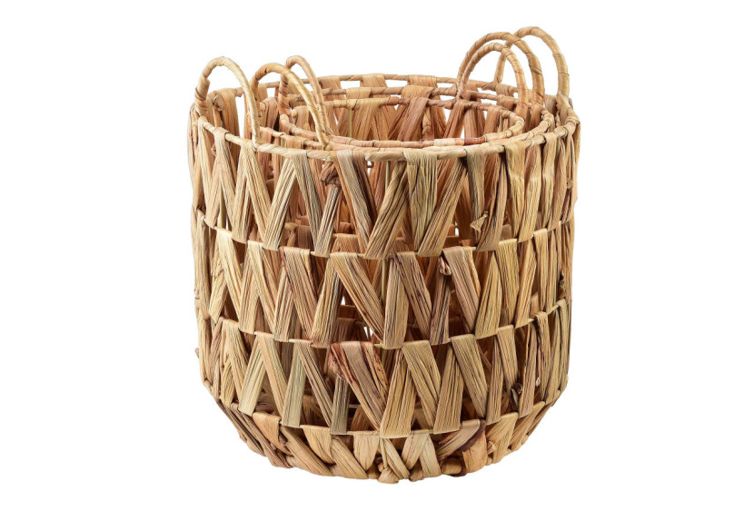 Komplet AMPARO - Ensemble de 3 paniers 30x24x27/24x19x25/19x14x23cm - HIWB5868 - Mondex Komplet AMPARO - Ensemble de 3 paniers 30x24x27/24x19x25/19x14x23cm - HIWB5868 - Mondex