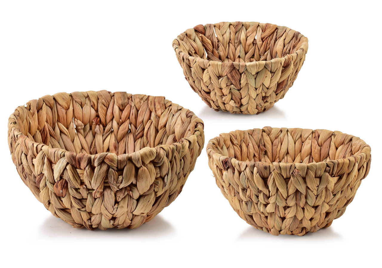 Panier AMPARO KOMPLET - 3 paniers pratiques (28x14x14 / 24x12x12 / 20x10x10 cm) - HIWB5943 - Mondex