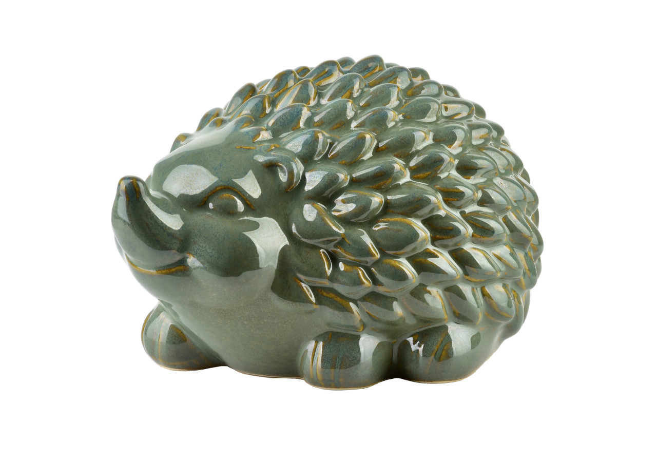 Figurine en céramique MAVE VERTE - Dimensions 23x16x14cm - HTC7299 - Mondex