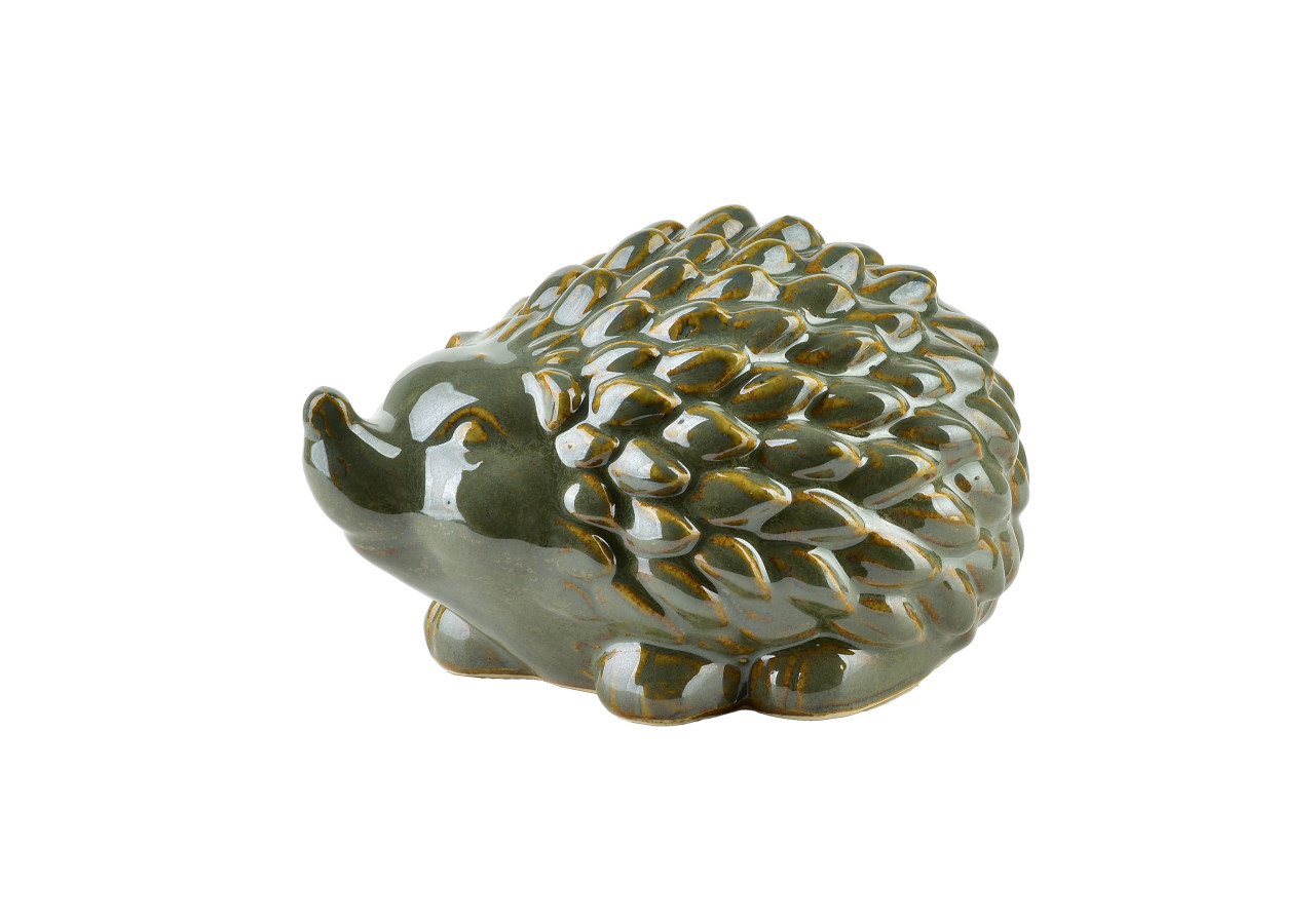 Figurine en céramique MAVE VERTE - Dimensions 15,5x11x9,5cm - HTC7312 - Mondex