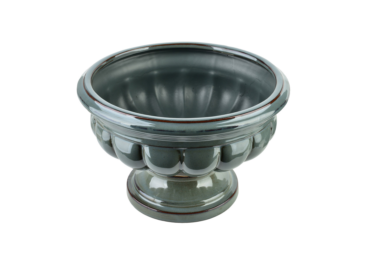 Cache-pot EVAM BLUE - Modèle moyen 25 x 25 x 16 cm - HTC7596 - Mondex