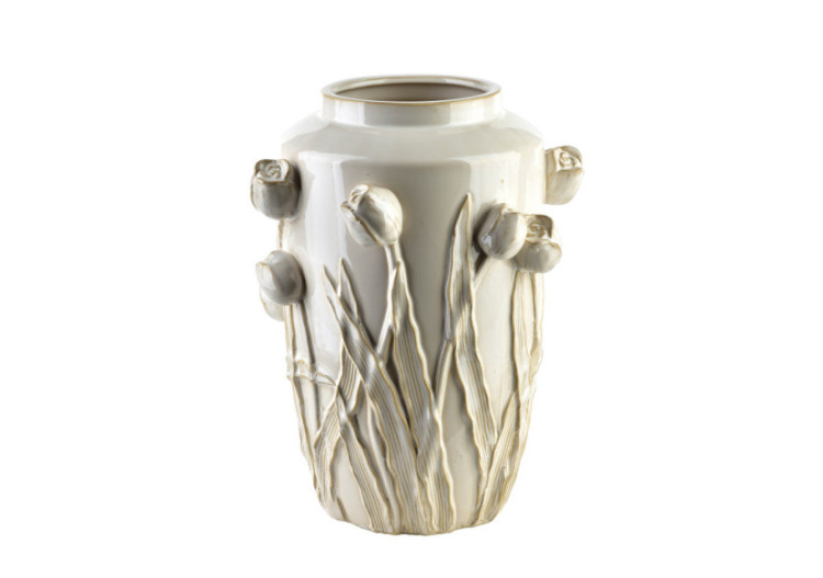 Vase EVAM - Céramique 23x22,5x30cm - HTC7619 - Mondex