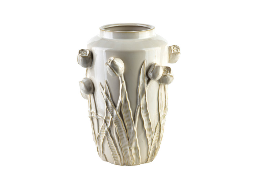 Vase EVAM - Céramique 23x22,5x30cm - HTC7619 - Mondex