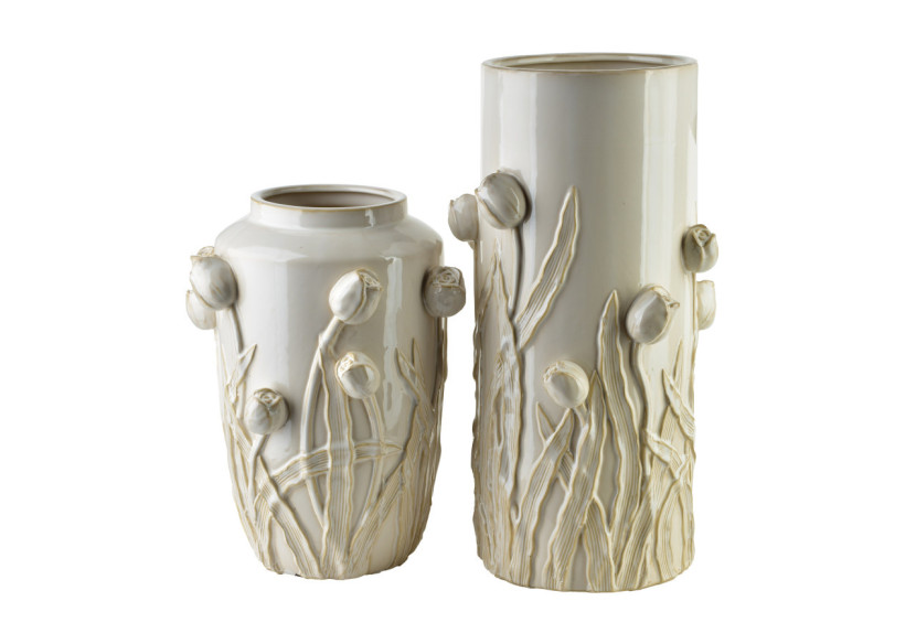 Vase EVAM - Céramique 23x22,5x30cm - HTC7619 - Mondex