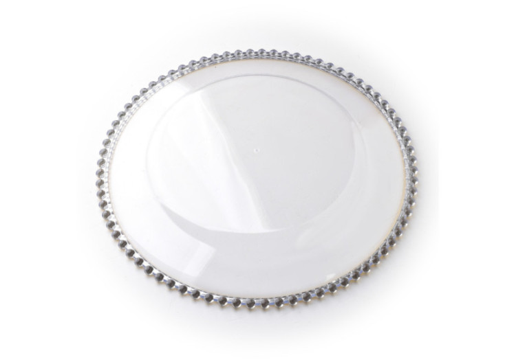 Sous-plat Décoratif BLANCHE CLEAR - 33x1,5cm - HTOS1259 - Mondex 2