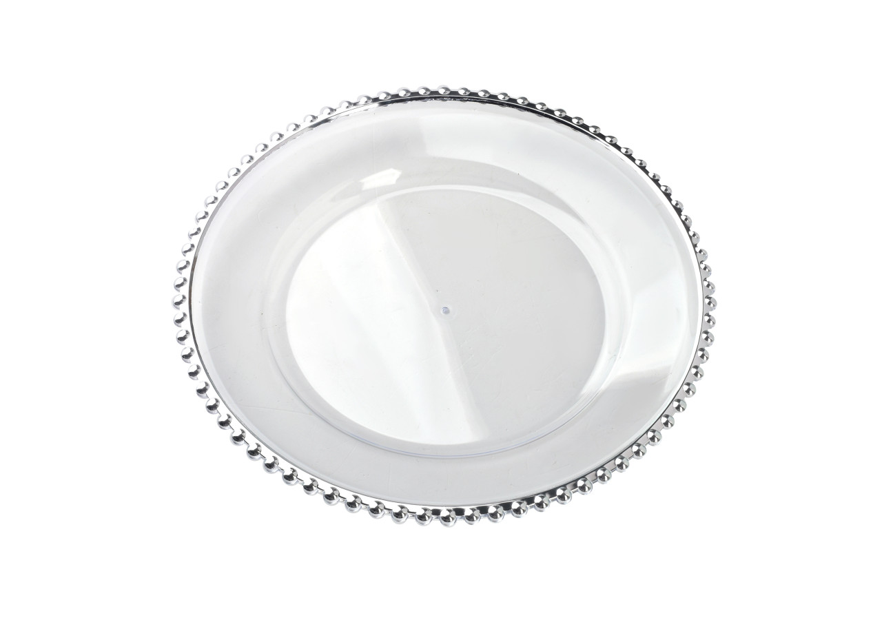 Sous-plat Décoratif BLANCHE CLEAR - 33x1,5cm - HTOS1266 - Mondex