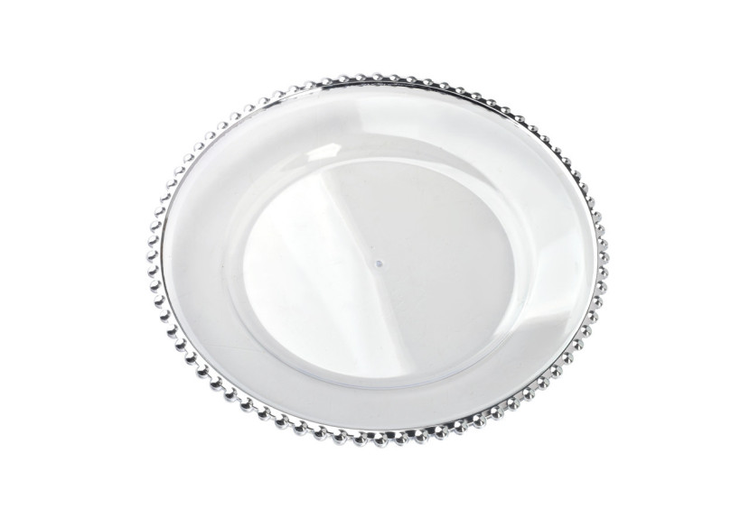 Sous-plat Décoratif BLANCHE CLEAR - 33x1,5cm - HTOS1266 - Mondex