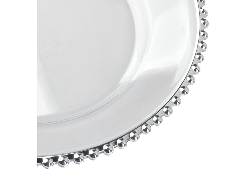 Sous-plat Décoratif BLANCHE CLEAR - 33x1,5cm - HTOS1266 - Mondex
