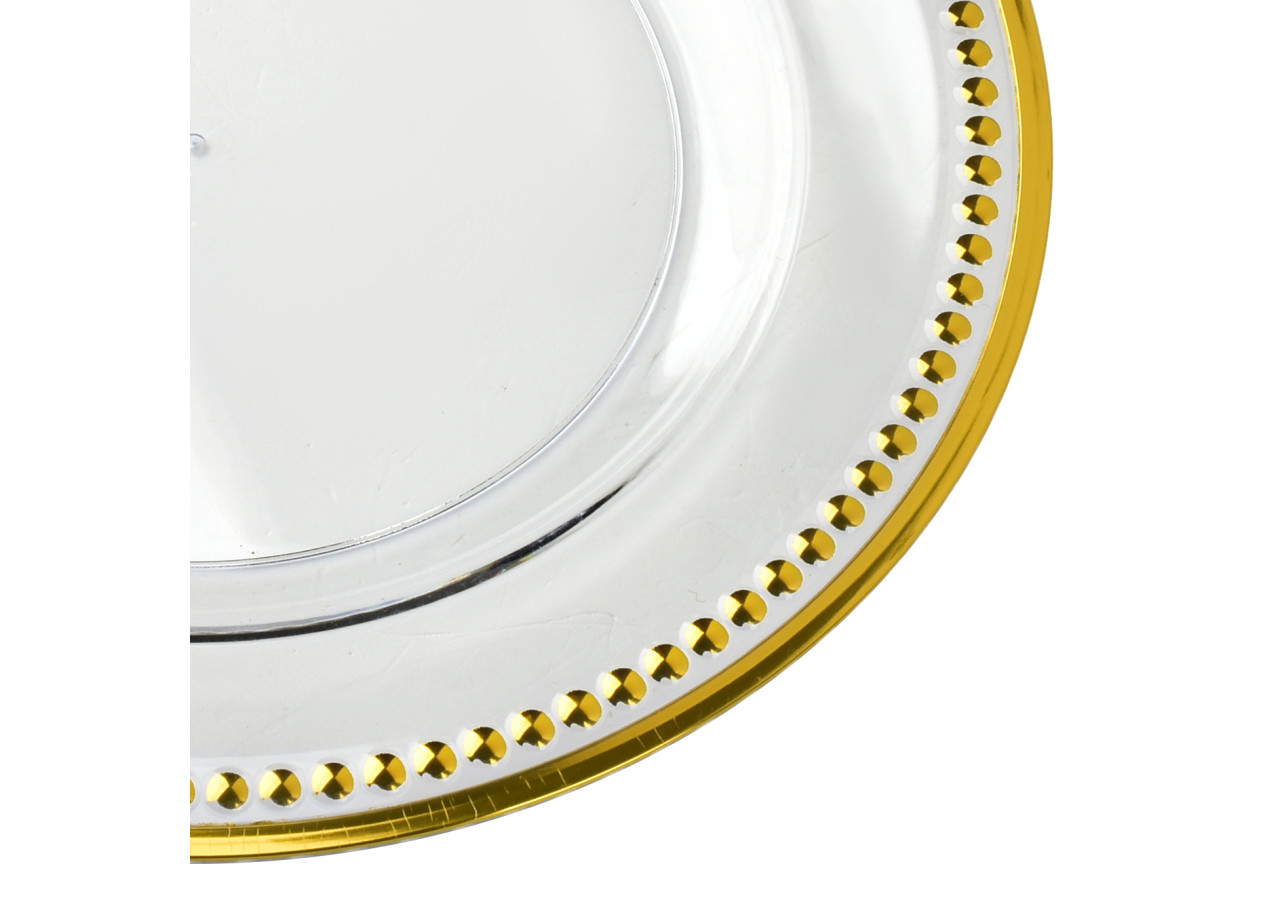 Sous-plat Décoratif BLANCHE CLEAR - 33x1,5cm - HTOS1273 - Mondex