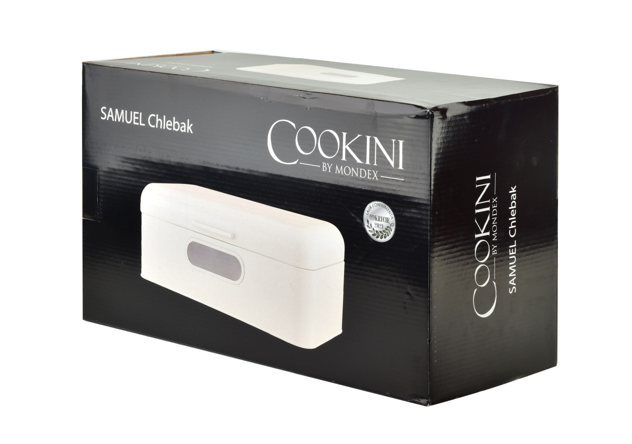 Pain SAMUEL - Boîte à pain en acier 42x22,5xH17cm - HTBC3709-PROM - Cookini By Mondex