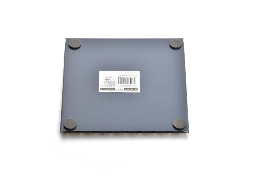 Plateau Décoratif ELIA BLACK - Miroir 15x15xh1cm - HTRJ4591 - Mondex