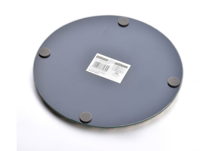 Plateau Décoratif ELIA PINK - Miroir 20xh1cm - HTRJ4645 - Mondex 2