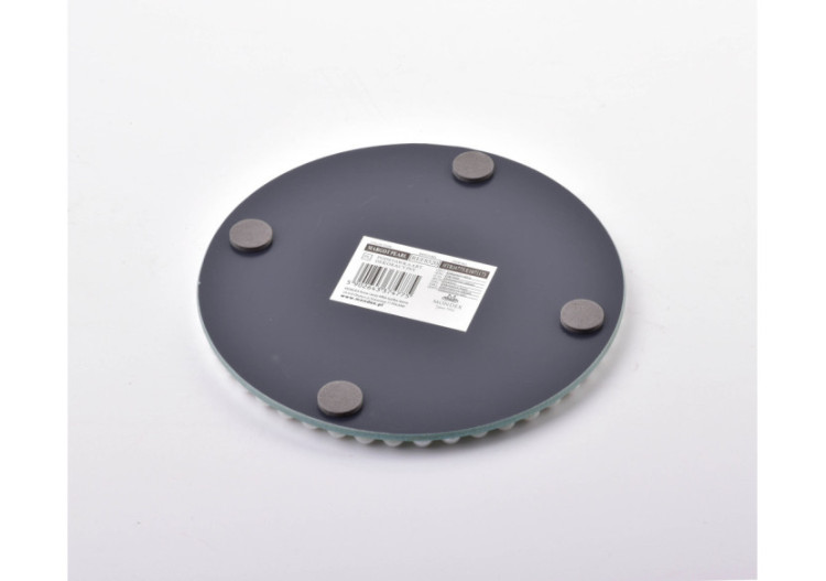 Plateau Décoratif MARGOT PEARL - Verre 15xh1cm - HTRJ4775 - Mondex 2