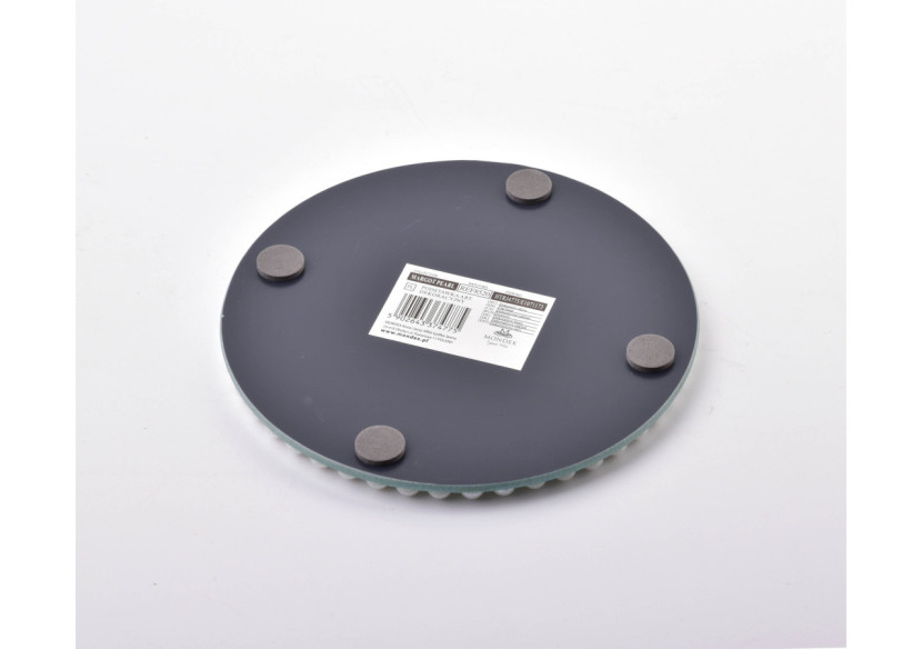 Plateau Décoratif MARGOT PEARL - Verre 15xh1cm - HTRJ4775 - Mondex