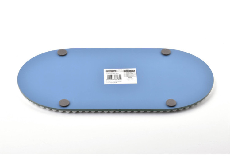 Plateau Décoratif MARGOT PEARL - 30x14xh1cm en miroir - HTRJ4829 - Mondex 2